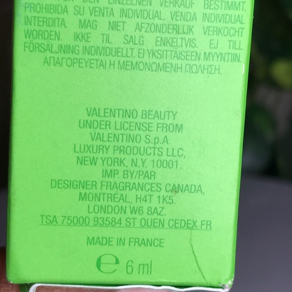 Valentino Donna Born in Roma Green Stravaganza Eau de Parfum Women 6ML Mini - Picture 6 of 8